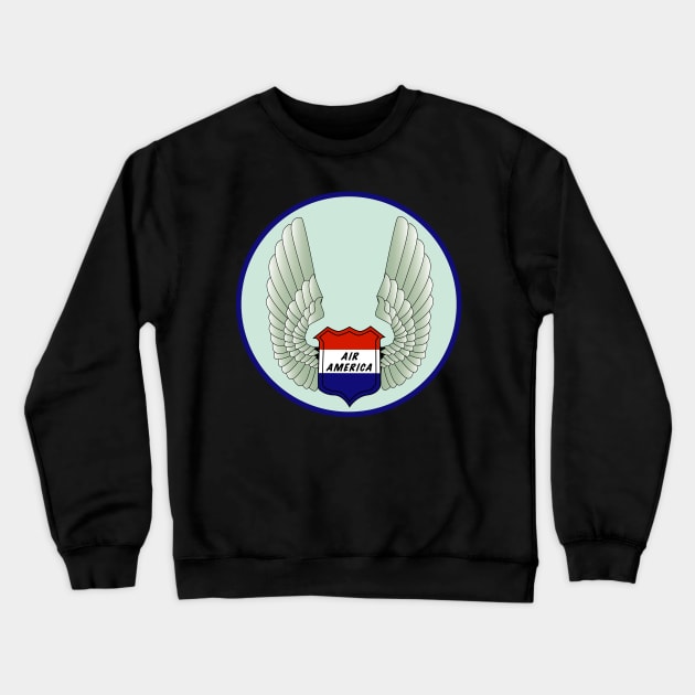 Air America Wings Crewneck Sweatshirt by twix123844